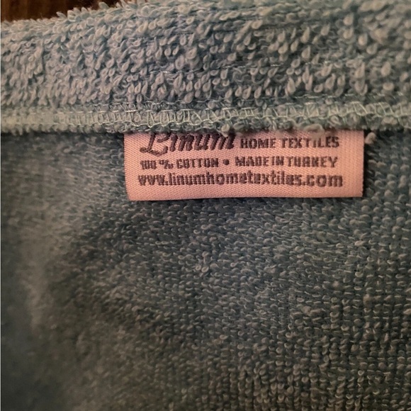 Woman’s Linum Home Textiles Turkish Cotton Aqua Terry Body Wrap NWT!! - Picture 6 of 13